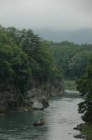 長瀞－１　金石水管橋付近